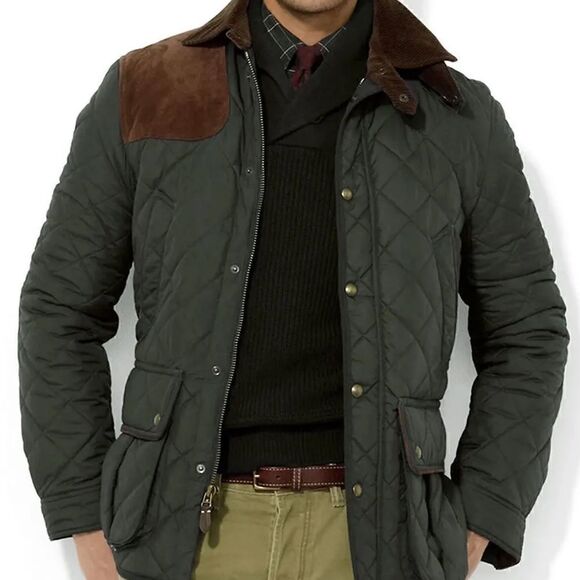 Hart Schaffner Marx NWOT Mens “Shooter” Wool Blend Quilted Jacket. Size 4XB. - Picture 1 of 11